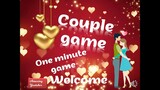 1 minute game for couple kitty party or funny couple game for valentine Party,New Year special party
