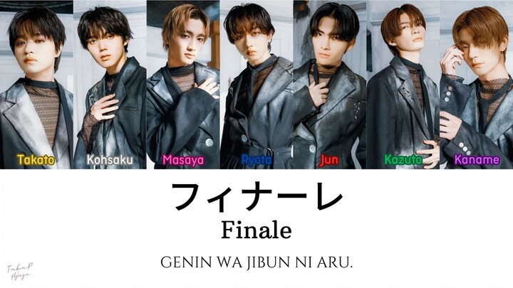 [Vietsub/Rom] フィナーレ (Finale) - Genjibu (Color Coded Lyrics)