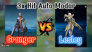 Granger Vs Lesley | 3x Hit modar | Sama- Sama baru di Buff 🔥🔥