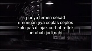 tinggalkan kata² sad kalian