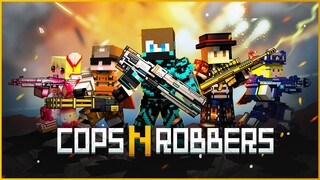 Cops N Robbers Pixel Craft Gun Android Gameplay (Mobile, Android, iOS, 4K, 60FPS) - Action Games