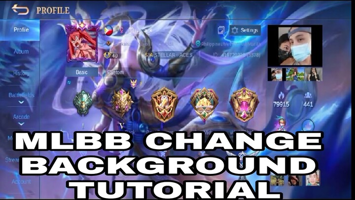 Mobile Legend Change Background Tutorial 2021