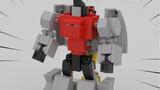 Building Blocks Version of Dinobot Sludge