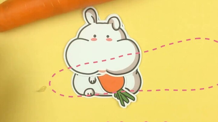 [Fanart-Dubbing]Trying hard to put the carrot in the right place