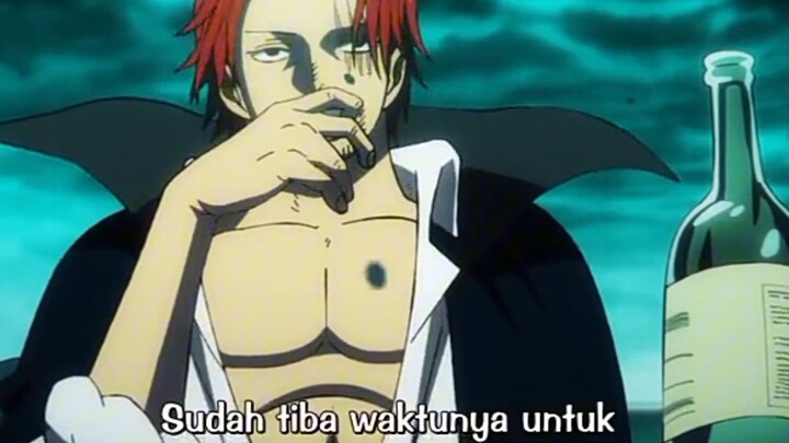 Shanks mulai bergerak