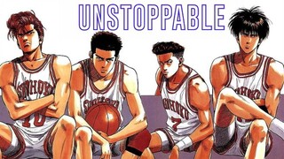 SHOHOKU VS RYONAN HIGHLIGHTS [AMV] UNSTOPPABLE