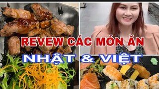 🇦🇺151 RIVEW CÁC MÓN ĂN NHẬT & VIỆT. MÓN ĂN NGON,CUỘC SỐNG ÚC