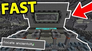 How To Find Ancient City FAST In Minecraft 1.19 Wild Update!