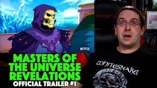 REACTION! Masters of the Universe: Revelation Trailer #1 - Netflix He-Man Series 2021