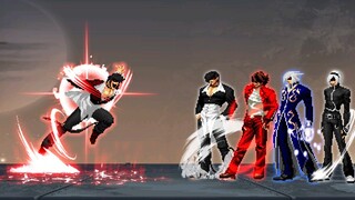 KOF MUGEN: Samael VS Clone Team!!!