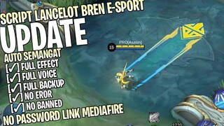 Script Skin Lancelot Bren Esport Full Efeect No Password Patch Terbaru | Mobile Legends