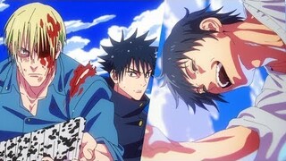 Fushiguro Joins Nanami in Battle I Jujutsu Kaisen Season 2 Episode 14