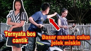 WANITA INI DI HINA OLEH MANTAN PACAR KARNA NAIK SEPEDA BUNTUT TERNYATA DIA BOS BESAR....