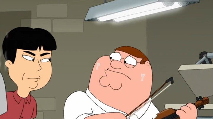 Family Guy: Pete menemukan seorang guru Asia yang berlatih biola dengan baik