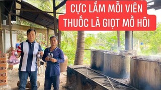 Đam mê và sự cực khổ của người làm ra viên thuốc nam để giúp trị bệnh cho bà con nghèo.