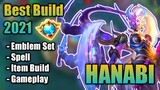 Hanabi Best Build in 2021 | Top 1 Global Hanabi Build | Hanabi Gameplay - Mobile Legends: Bang Bang