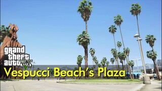 Vespucci Beach Plaza | Just Walking in GTA V