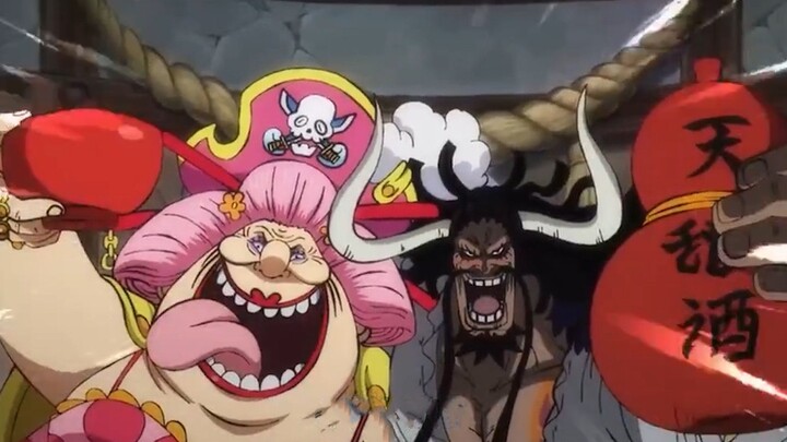 One Piece anime episode 955, Four Emperors Kaido and Big Mom join forces! The strongest alliance is 
