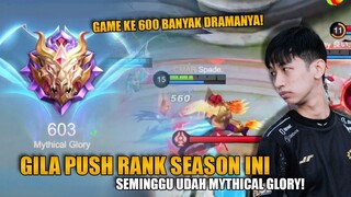 SEMINGGU MYTICAL GLORY... SUMPAH BANYAK BET DRAMA PAS MAU KE POIN 600 TAPI AKHIRNYA SUKSES JUGA!!