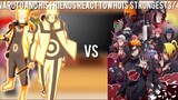Naruto and his friends react to who is strongest 3/40
