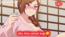 Punya sensei kek gini gimana ngak tergoda🥵main brutal Ama sensei🤤