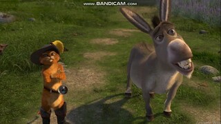 Shrek 2 - Shrek,Donkey and Puss Scene