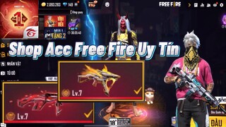 Mua Acc Khủng Free Fire Full 6 Súng Nâng Cấp Lv7 Ở Shop Garena Tài Trợ | Su FF