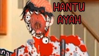 hantu ayah || cerita hantu versi zepeto