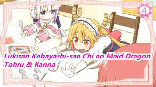 [Lukisan Kobayashi-san Chi no Maid Dragon] Tohru & Kanna_4