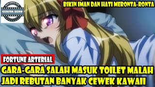 GARA-GARA SALAH MASUK TOILET MALAH JADI REBUTAN BANYAK CEWEK KAWAII - ALUR CERITA ROMANTIS