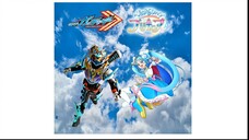 Kamen Rider Gotchard Fire Form and Cure Sky (Hirogaru Sky Precure) Comparison Version 2