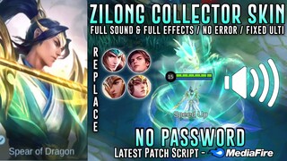 New Zilong Collector Skin Script No Password | Full Sound & Full Effects | Mobile Legends