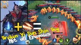 REASON WHY YI SUN SHIN WILL BE BANNED HIT ALL ENEMIES EVEN OUTSIDE RANGE BUG RECALL PLUS 2ND SKILL!
