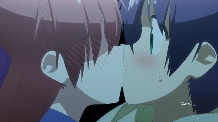 Tsukasa x Nasa wholesome Kisssssssses & Confession scene 😍 || Tonikaku Kawaii: High School Days