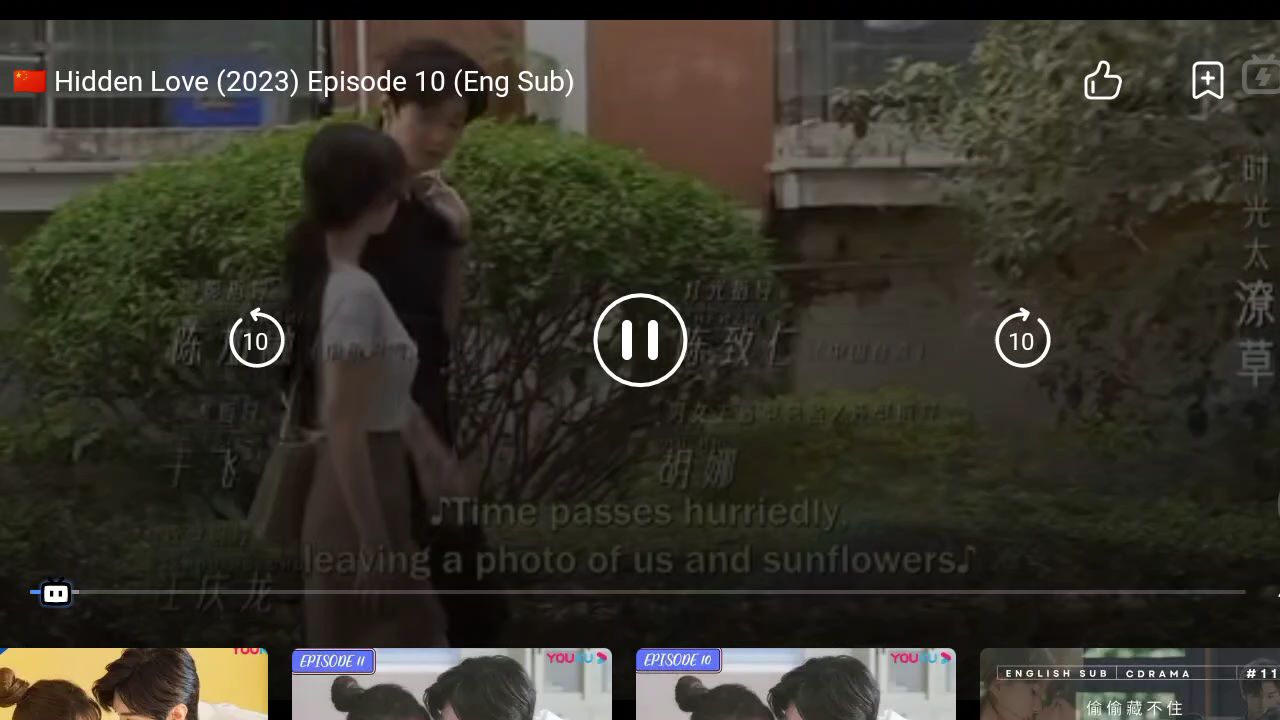 Hidden Love Ep 10 short clip ng "hidden love" episode 10.na na e record ko..nakakakikig  kasi.☺️ - Bilibili