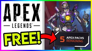 FREE LEGENDARY PATHFINDER SKIN AND 5 APEX PACKS IN APEX LEGENDS! (Twitch Prime Loot)