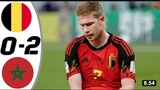 Belgia vs Marocco 0-2 Highlights & All Goals - 2022