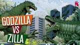 Ketika ZILLA Berhadapan Dengan GODZILLA | Godzilla vs Zilla