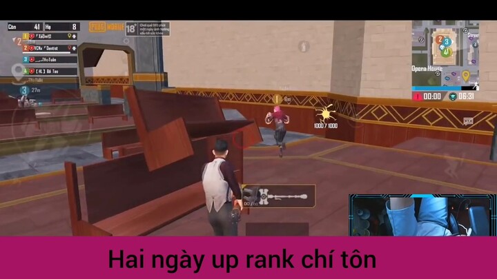 hai ngày up rank chí Tôn