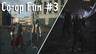 Devil May Cry 5 - Co-op Fun #3 (Co-op Trainer) Ft. FlairDarkSlayer & Vainiuss1