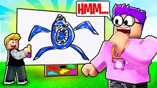 GUESS MY DRAWING Picture Game CHALLENGE In ROBLOX DOODLE TRANSFORM!? (IMPOSSIBLE)