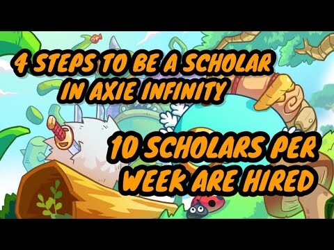 Axie Infinity 10 scholars per week are hired