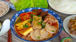 HANGCANCOOK || Cách nấu BÚN RIÊU CUA ĐỒNG miền nam chuẩn vị, thơm ngon