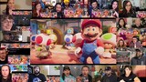 Super Mario Bros.| Mushroom kingdom First Official Movie Clip | Mix mashup reaction