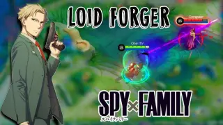 LOID FORGER in Mobile Legend ðŸ˜±ðŸ˜± [Spy x Family Ã— MLBB Skin Collaboration]