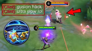 GUSION NEW OP ITEM THUNDERBELT?!! (MUST WATCH!)