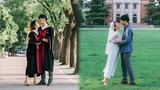 We met at Tsinghua University when we were 18 years old. We got married and had children 7 years lat