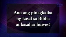 Ano ang pinagkaiba ng kasal sa Biblia at Kasal sa huwes - Ang Dating Daan