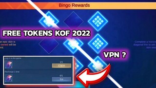 KOF 2022 UPDATE || KOF FREE TOKENS 2022 RELEASE DATE || KOF  TRICKS? || MOBILE LEGENDS|| MLBB
