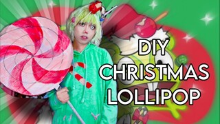 HOW TO MAKE LOLLIPOP PROPS FOR CHRISTMAS😍